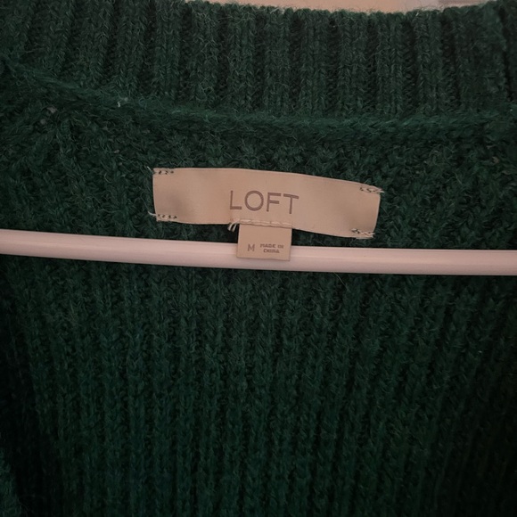 Green Loft Cardigan (M) - Picture 3 of 3